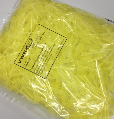 Yellow Pipette Tips | Laboratory Tips for Accurate Micropipetting