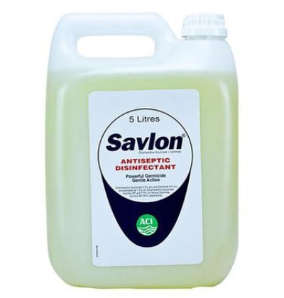 Savlon 5 Litre | Antiseptic Solution for Wound Care & Disinfection